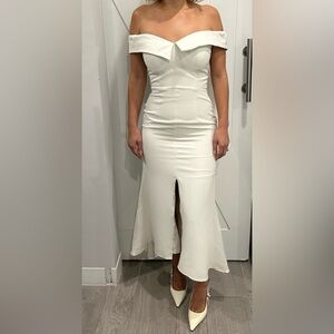 Jarlo midi wedding dress